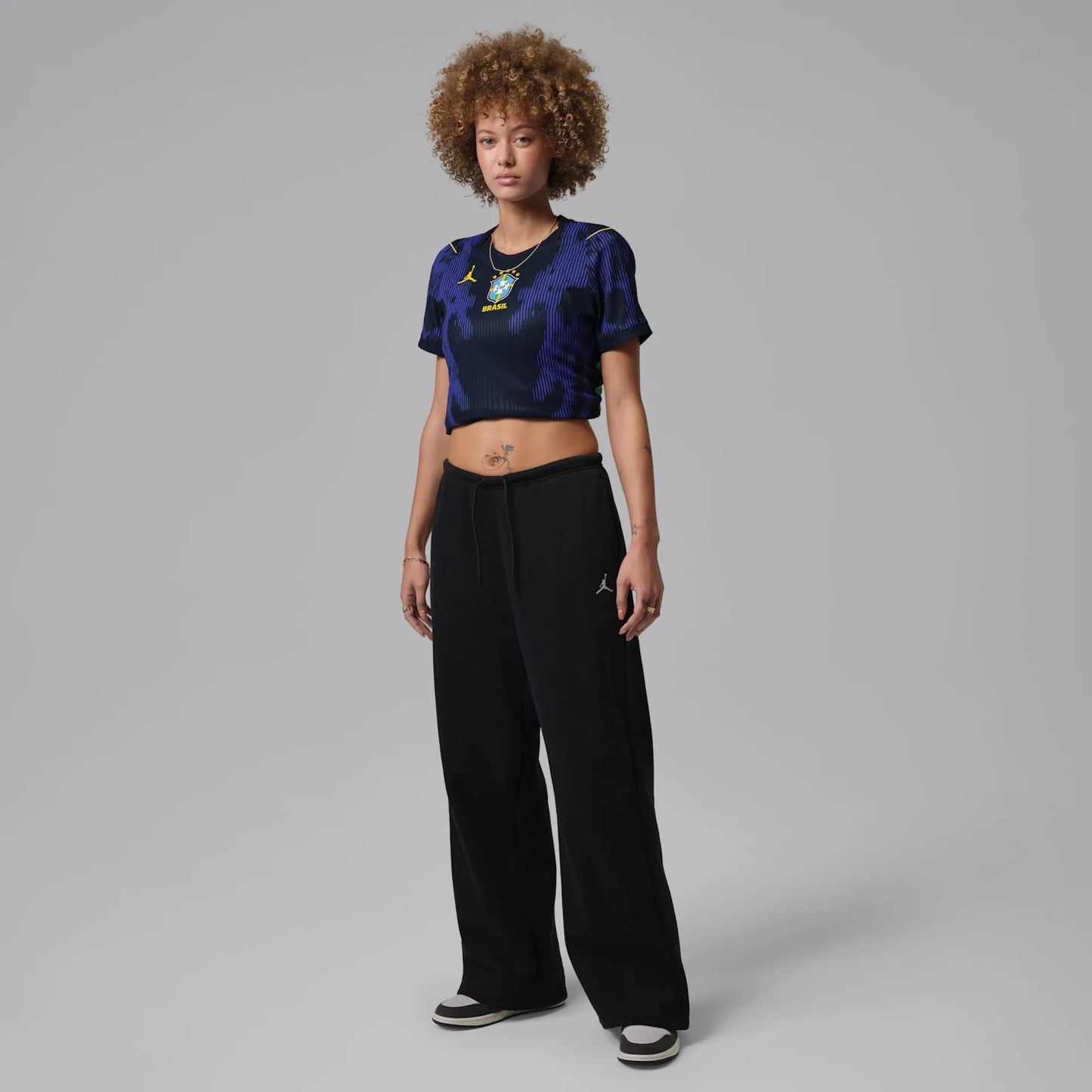 Camiseta Brasil Mujer Versión Jugador Segunda Equipación 2026