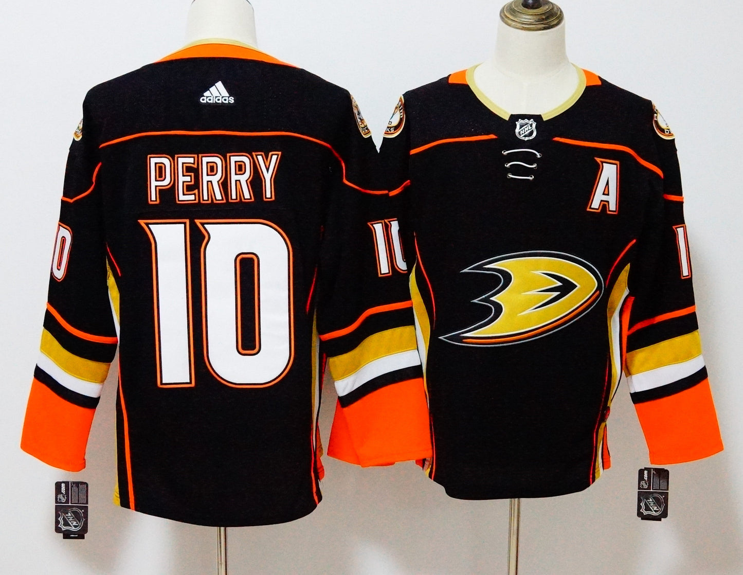 Jersey Anaheim Ducks Preta