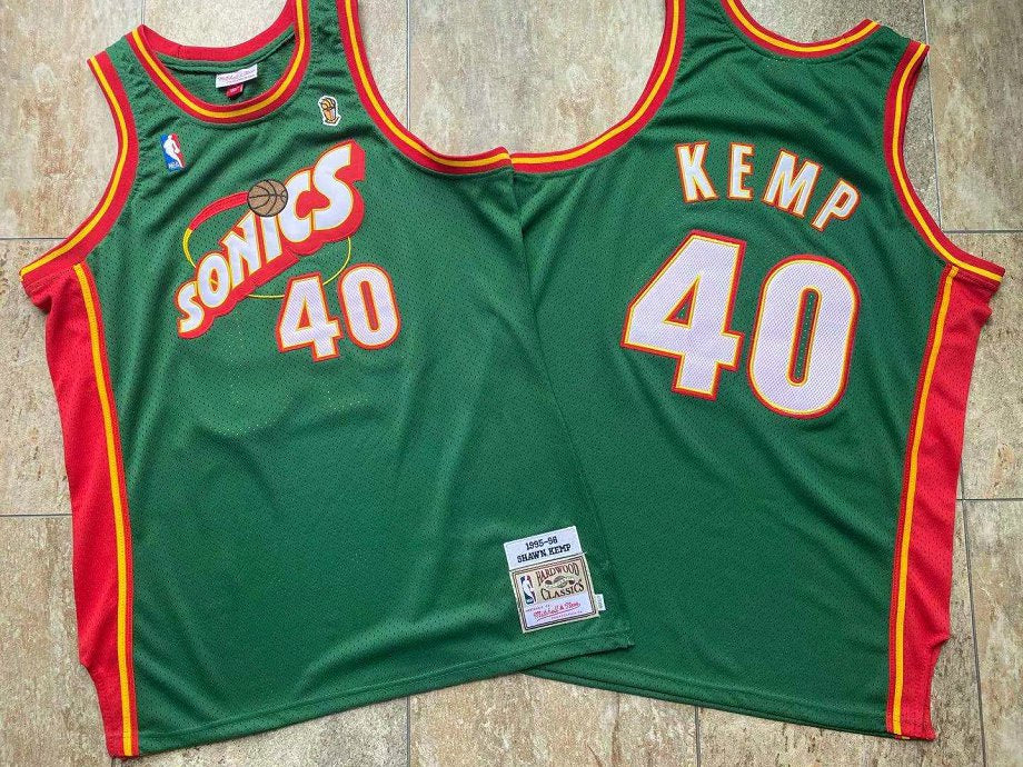 Regata Authentic Seattle Supersonics Shawn Kemp 1995/96