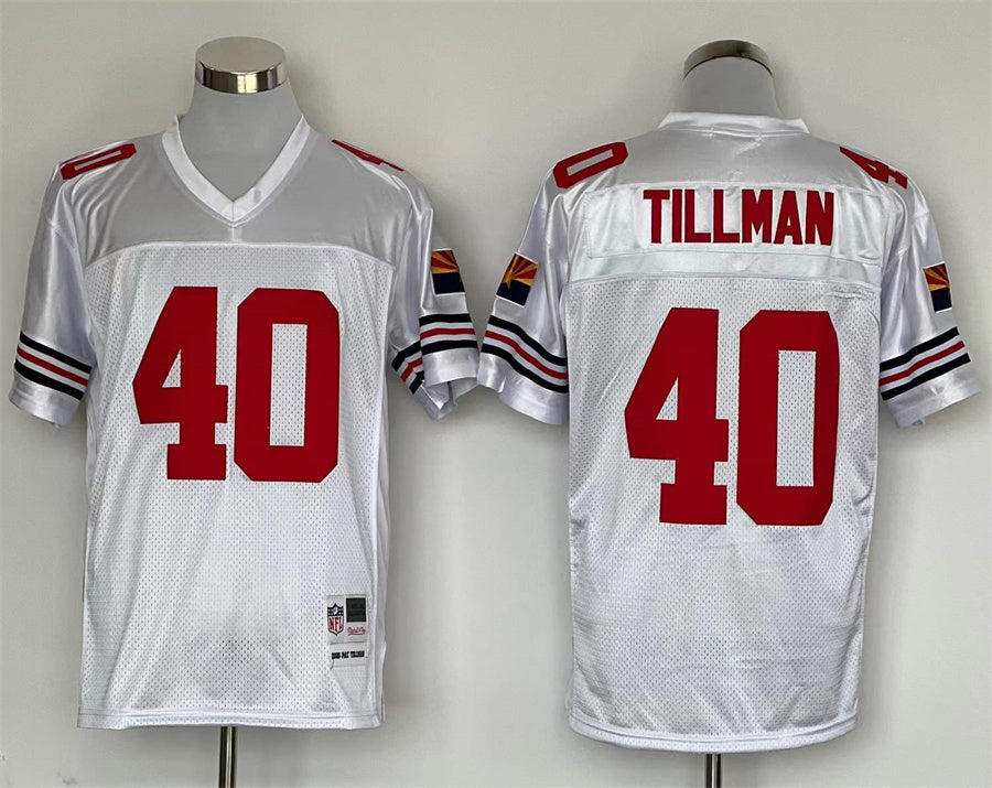 Jersey Arizona Cardinals Mitchell & Ness Throwback Branca