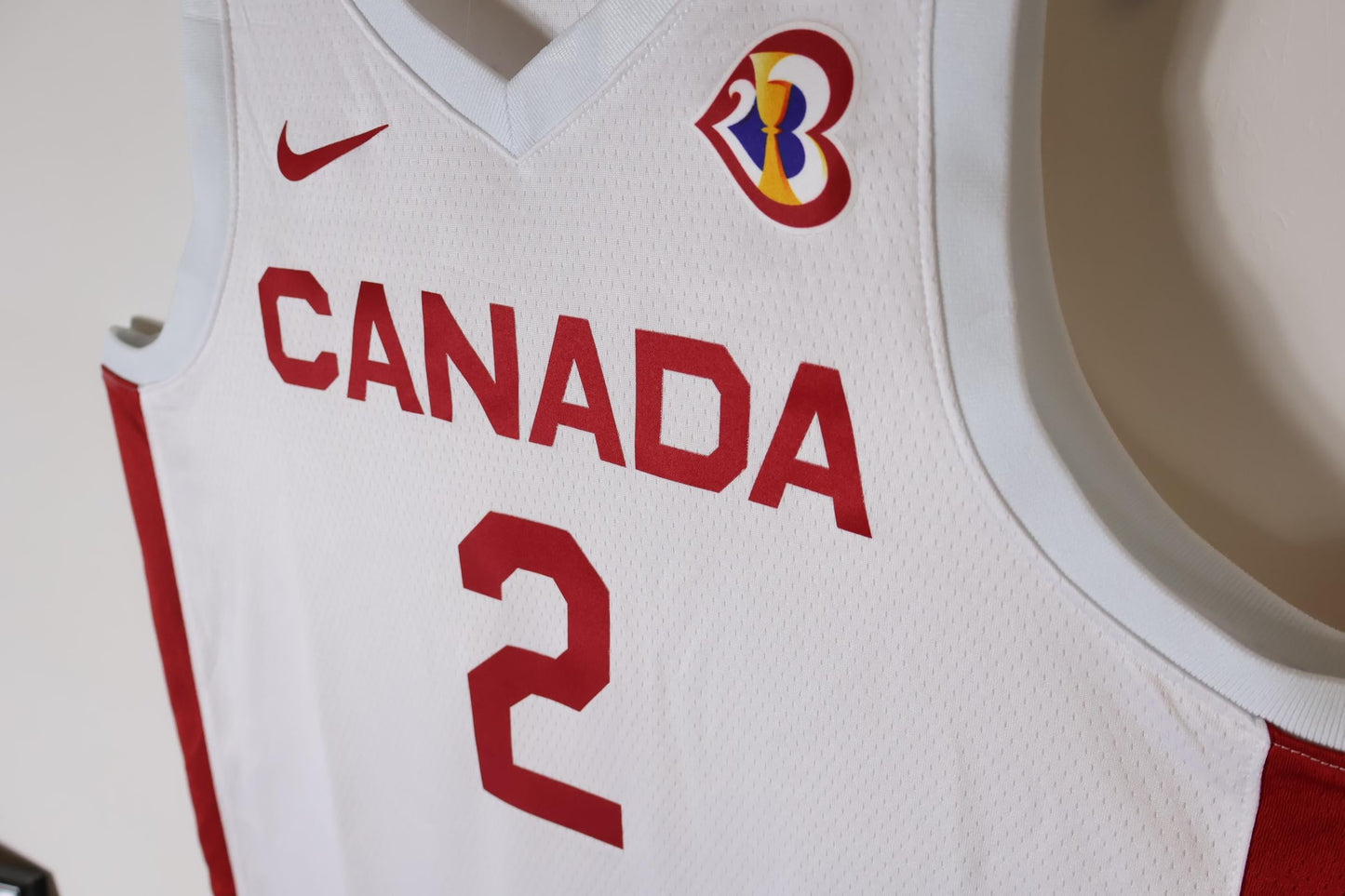 Regata Canadá FIBA World Cup 2023 - Branca