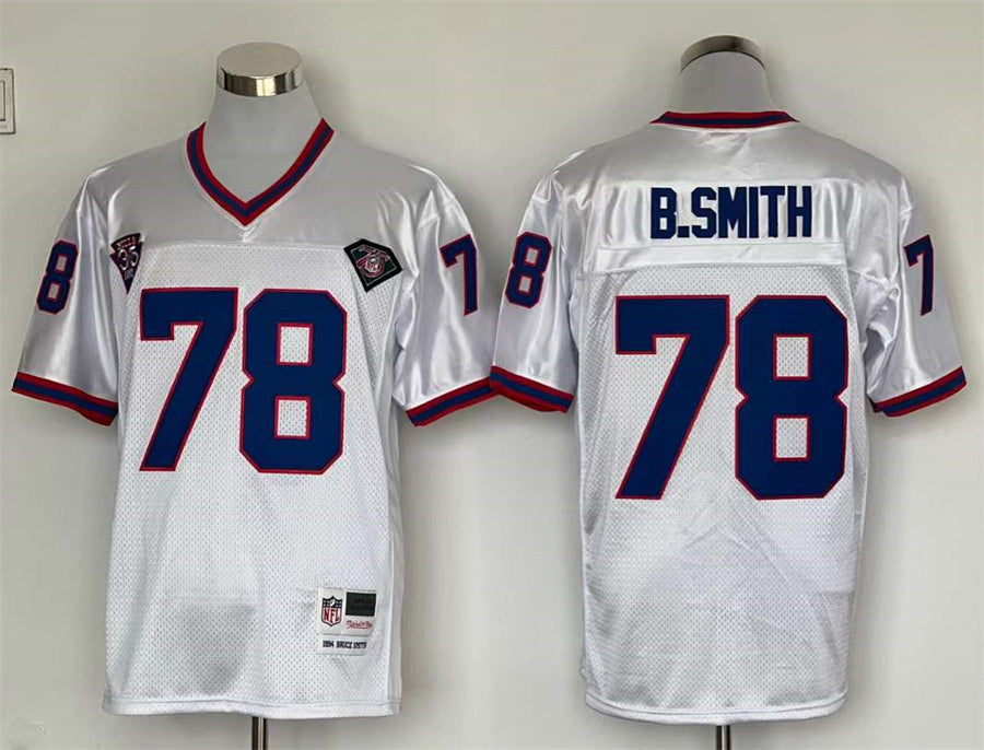 Jersey Buffalo Bills Mitchell & Ness Throwback Branca
