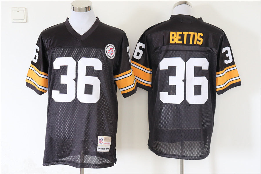 Jersey Pittsburgh Steelers Mitchell & Ness Throwback Preta