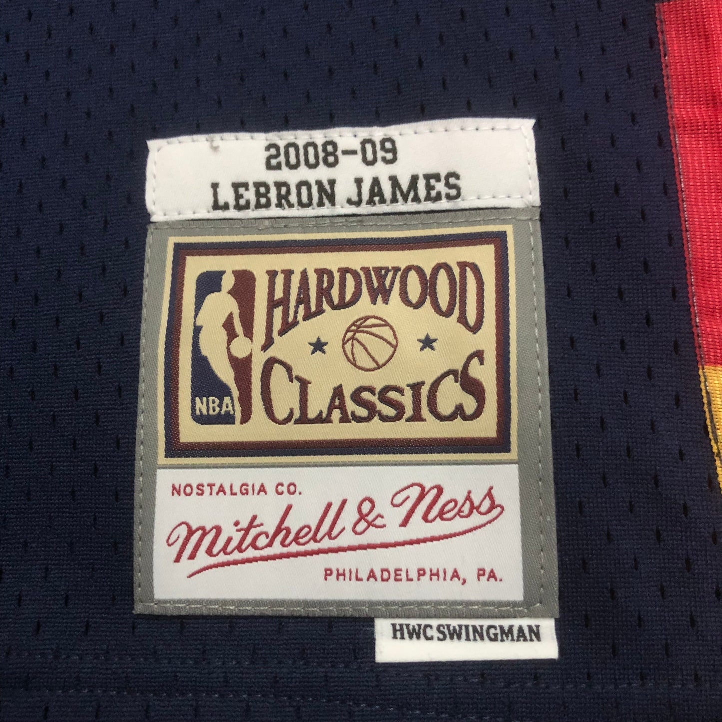 Regata Swingman Cleveland Cavaliers Mitchell & Ness Hardwood Classics 2008/09