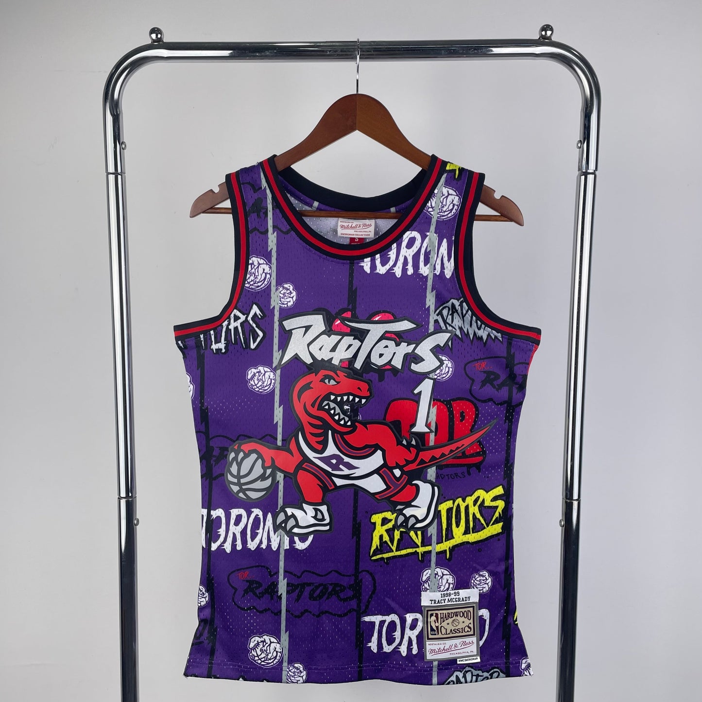 Regata Swingman Slap Sicker Toronto Raptors Mitchell & Ness 1998/99