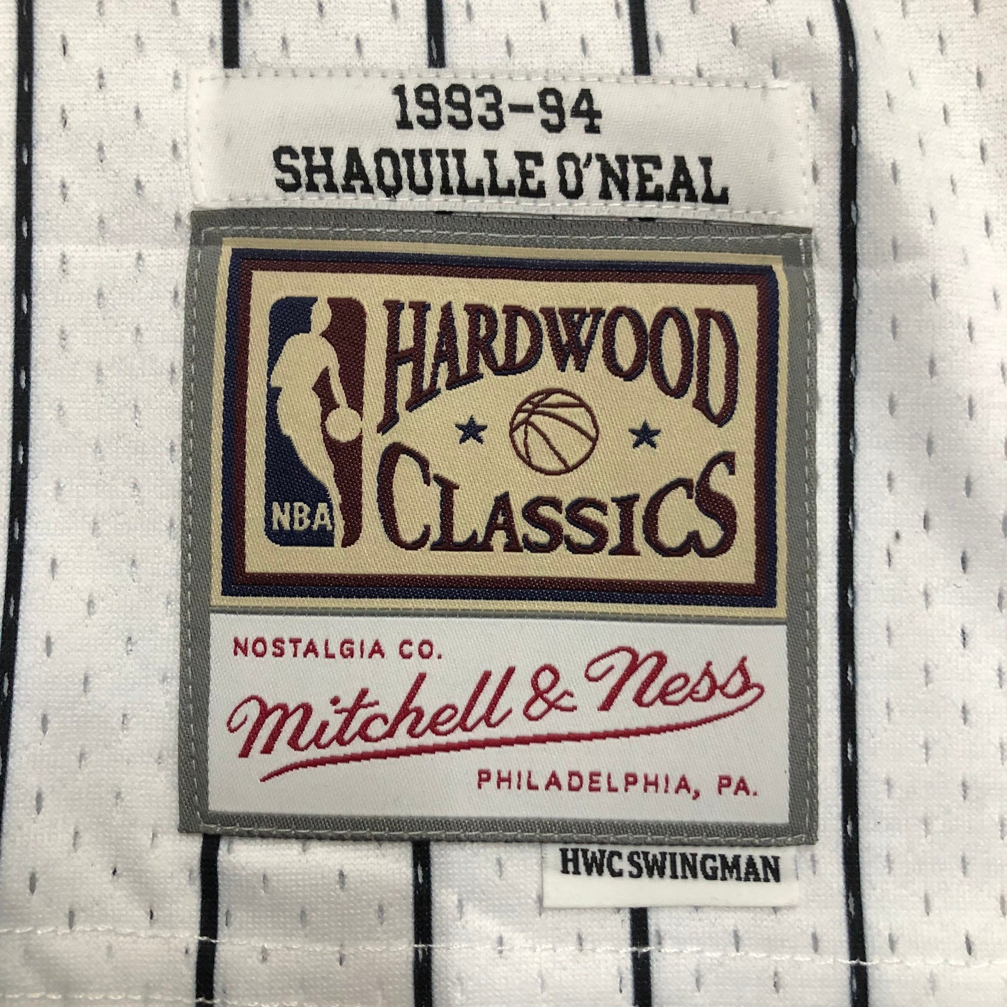 Regata Swingman Orlando Magic Mitchell & Ness Hardwood Classics 1993/94 Branca