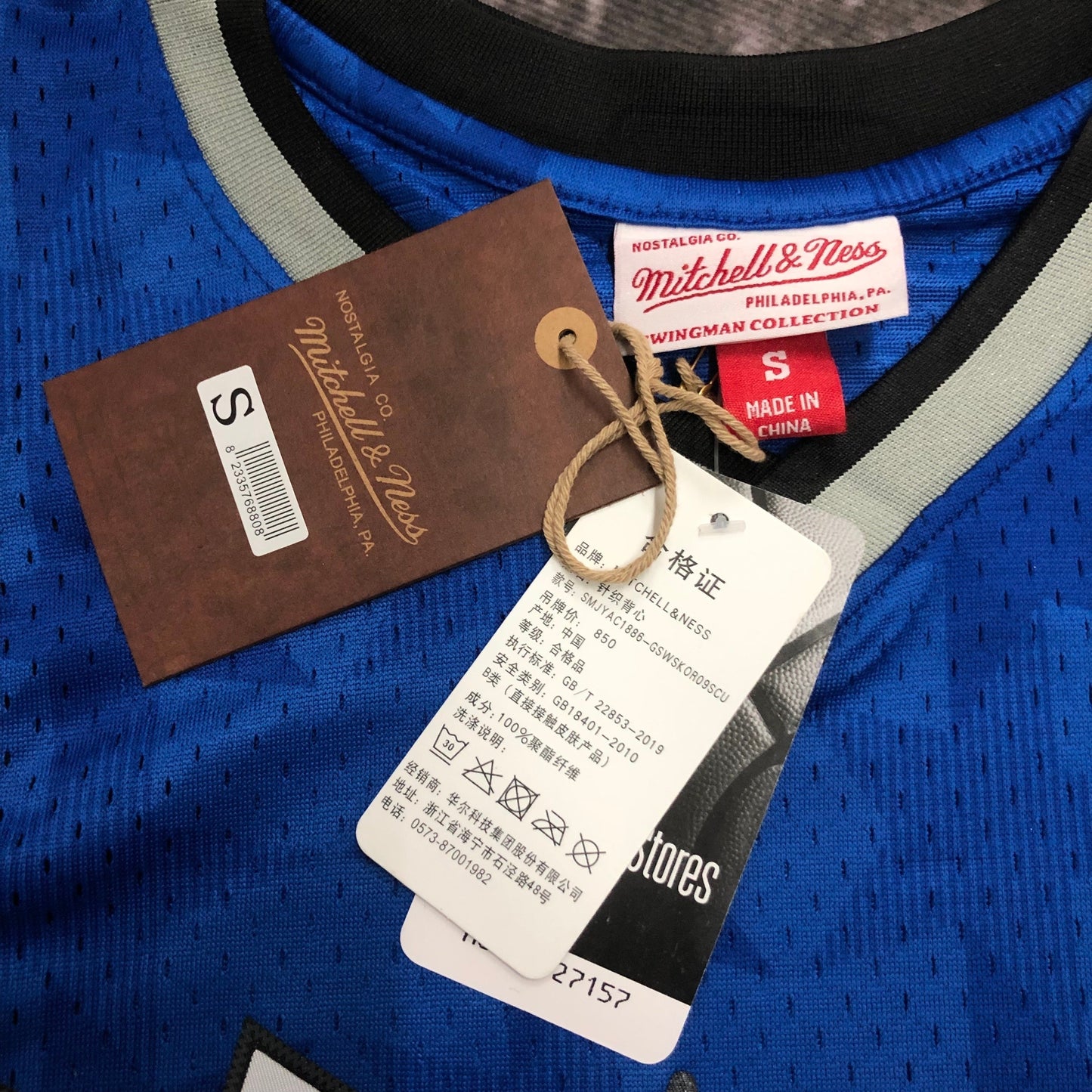 Regata Swingman Orlando Magic Mitchell & Ness Hardwood Classics 2000/01 Azul