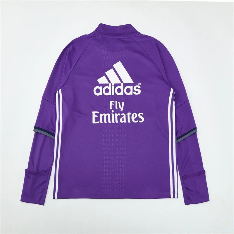 Real Madrid Manga Larga Entrenamiento suit 2016-17 Retro
