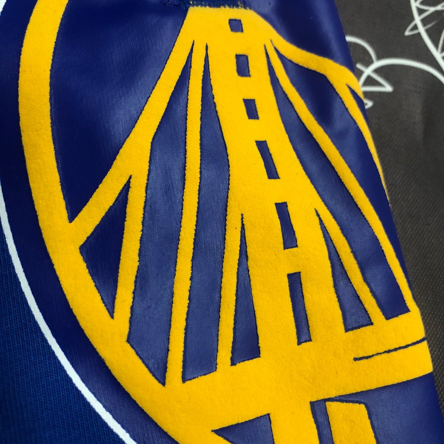Short Casual Golden State Warriors Azul