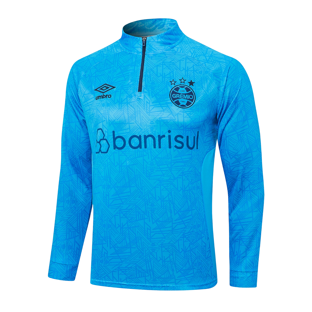 Conjunto Agasalho Treino Grêmio 24/25 - Azul