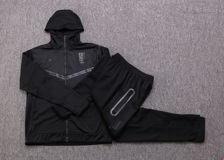 Conjunto Korea/ Coreia do Sul Tech Fleece Preto