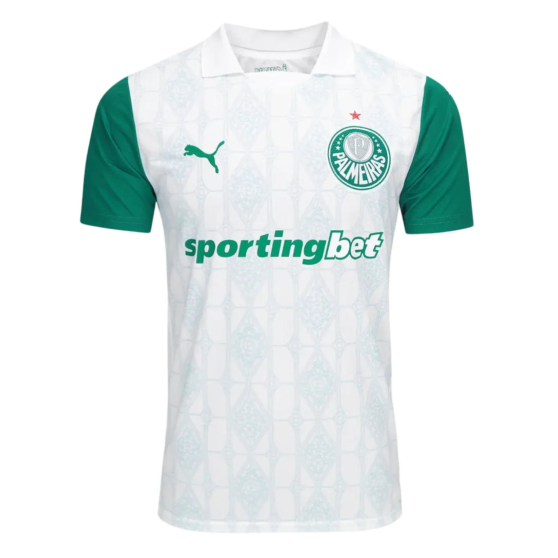 Camisa Palmeiras Away 25/26 - Branca #R.Veiga23