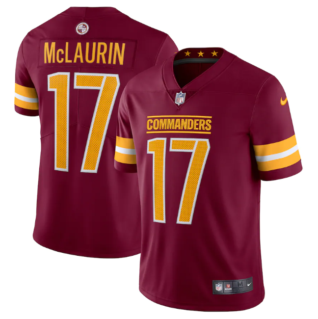 Jersey Washington Commanders Vapor Limited Vermelha
