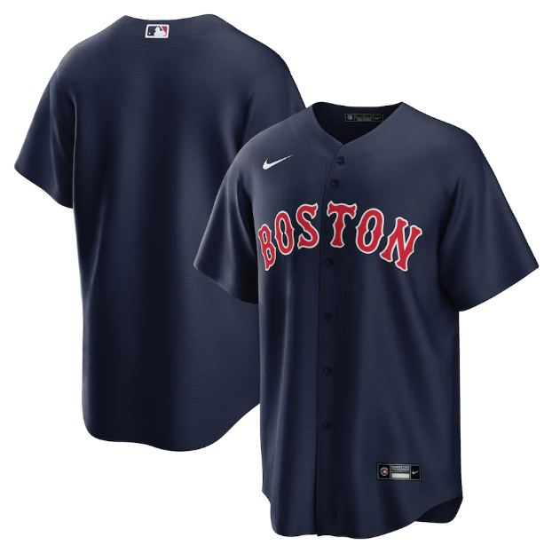 Jersey Boston Red Sox Azul Torcedor Silkada