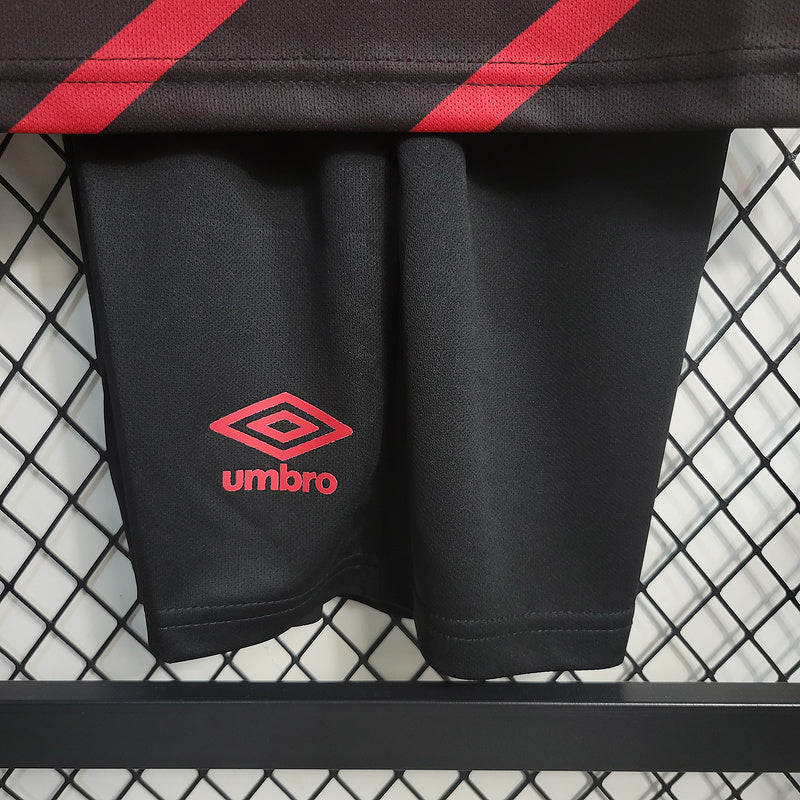 Niño Athletico Paranaense l 2023∕24 Preto-Vermelho