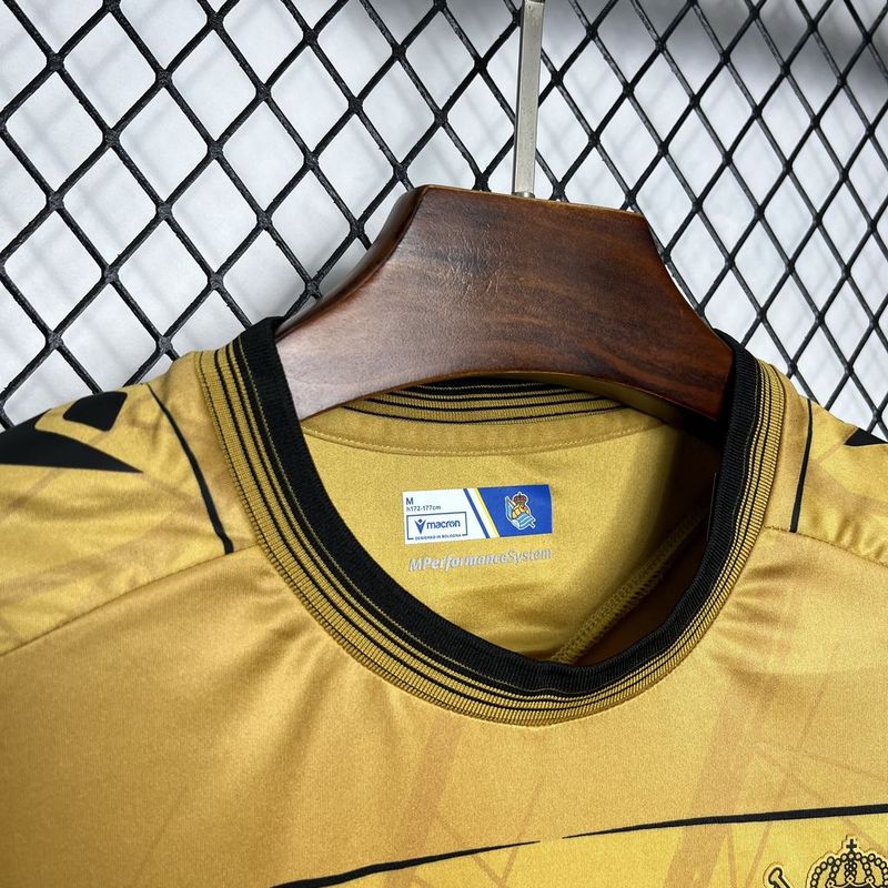 Camisa Real Sociedade II 24/25 - Amarelo