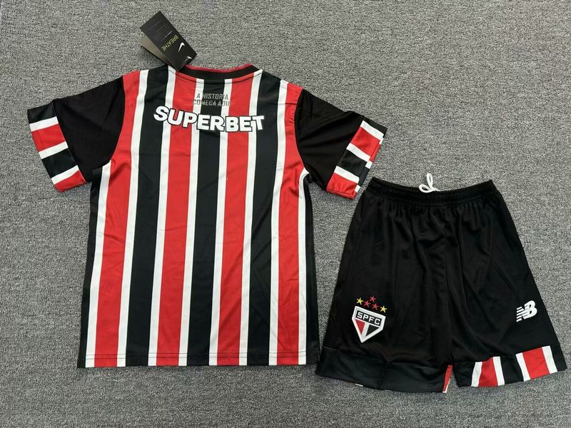 Niño São Paulo 24/25 New Balance - Tricolor