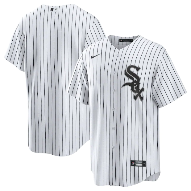 Jersey Chicago White Sox Branca Torcedor Silkada