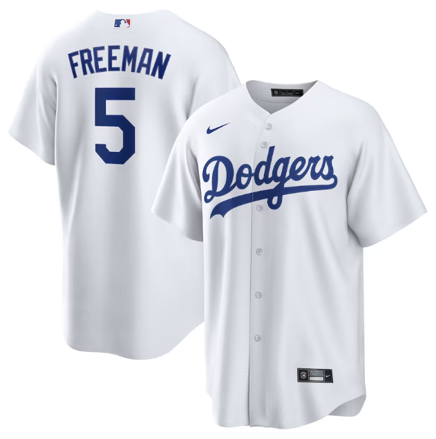 Jersey Los Angeles Dodgers Branca Torcedor Silkada