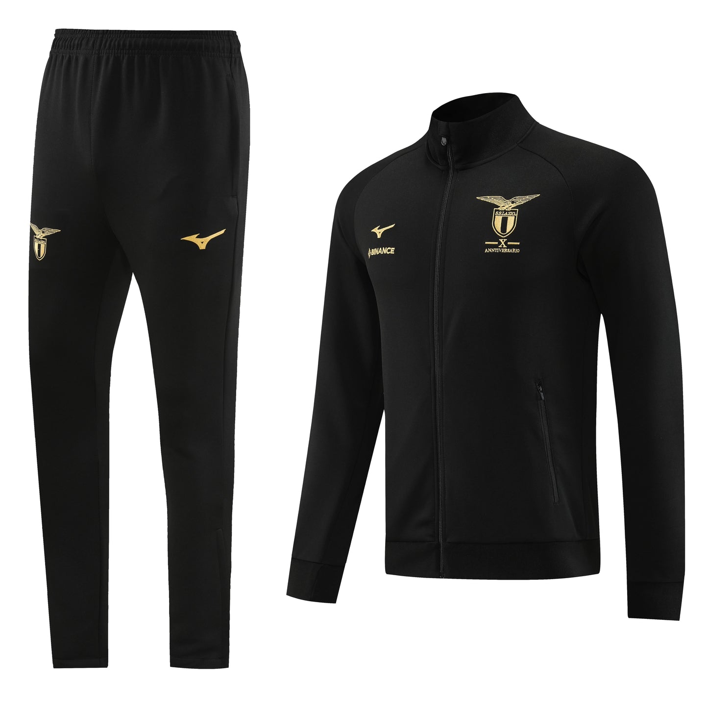 Conjunto Preto Lazio Mizuno