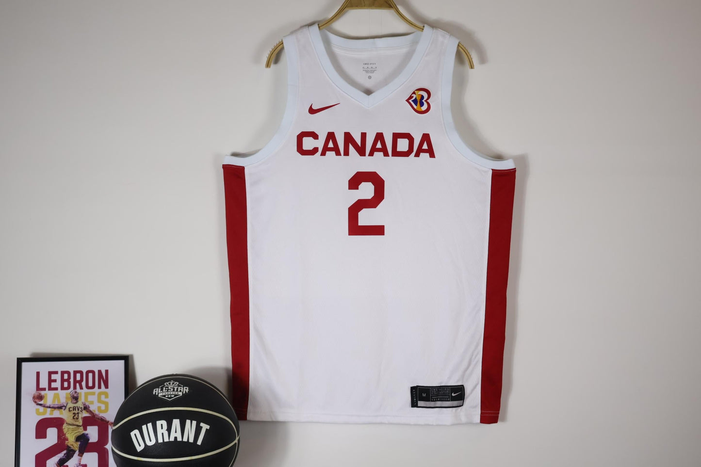Regata Canadá FIBA World Cup 2023 - Branca