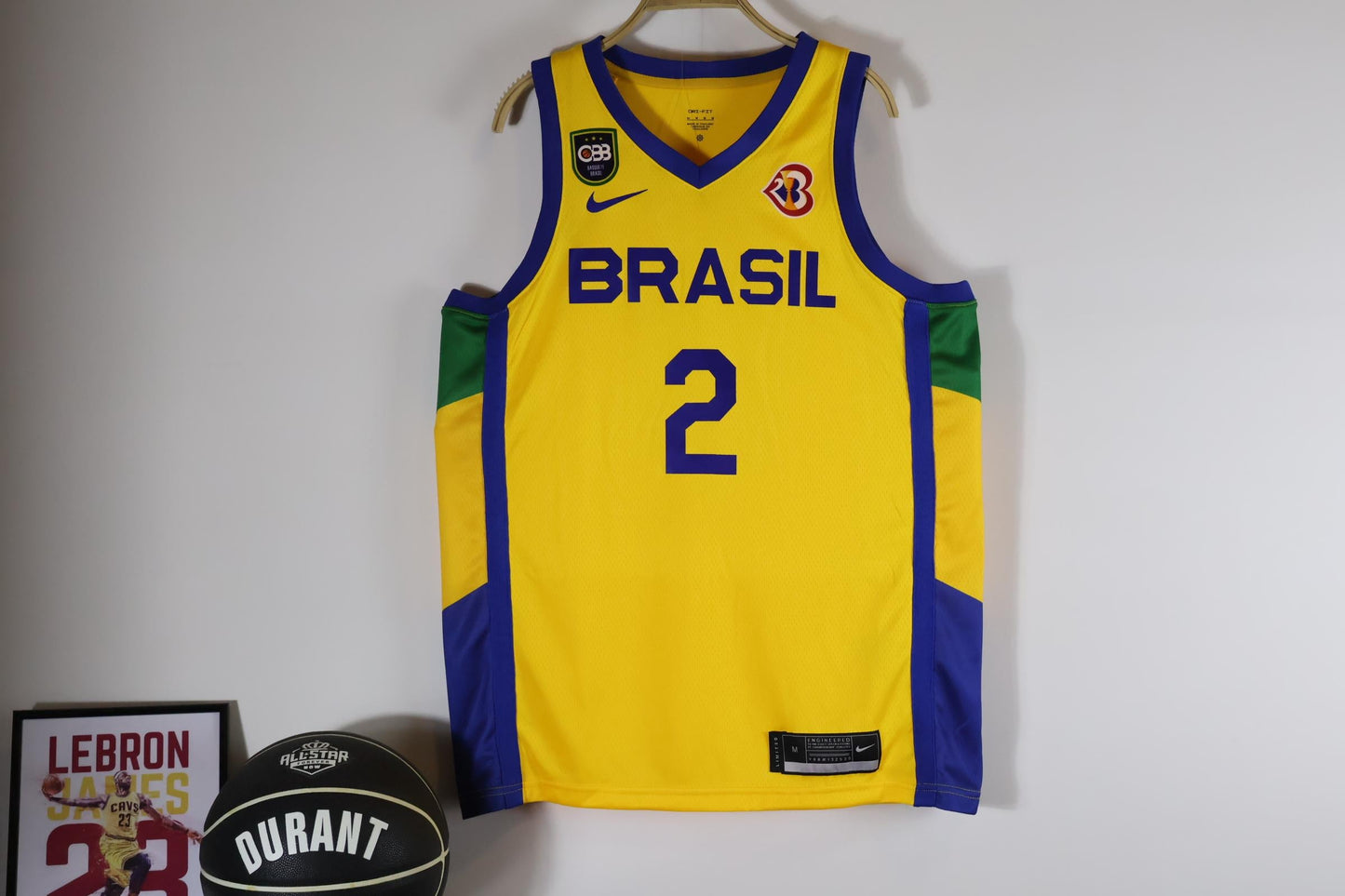 Regata Brasil FIBA World Cup 2023 - Amarela