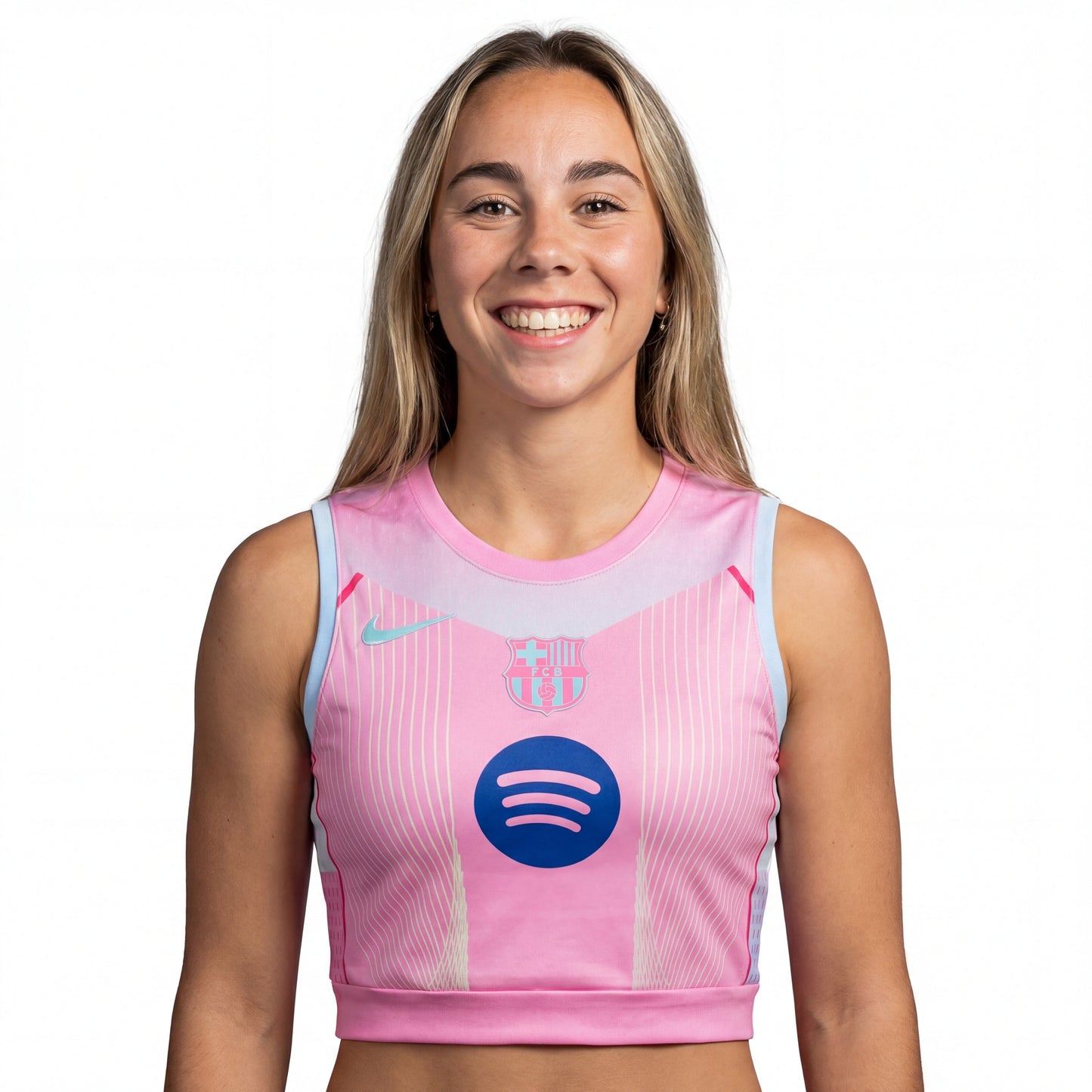 Barcelona Feminino Cropped 25/26 Concept Edition