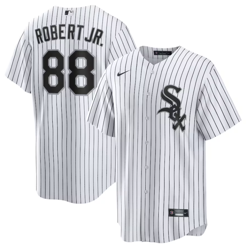 Jersey Chicago White Sox Branca Torcedor Silkada