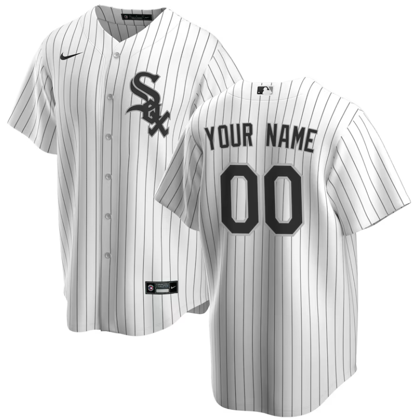 Jersey Chicago White Sox Branca Torcedor Silkada