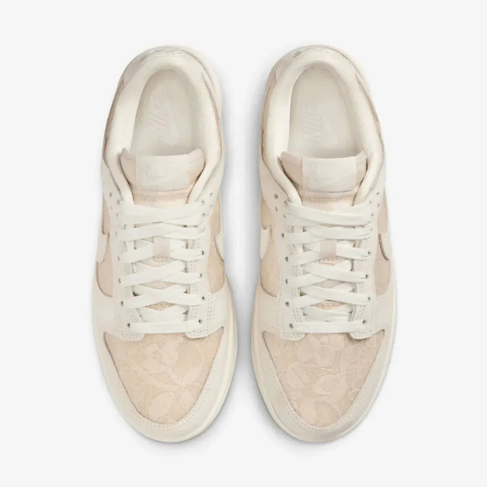 Tênis Nike Dunk Low Lace Soft Pearl