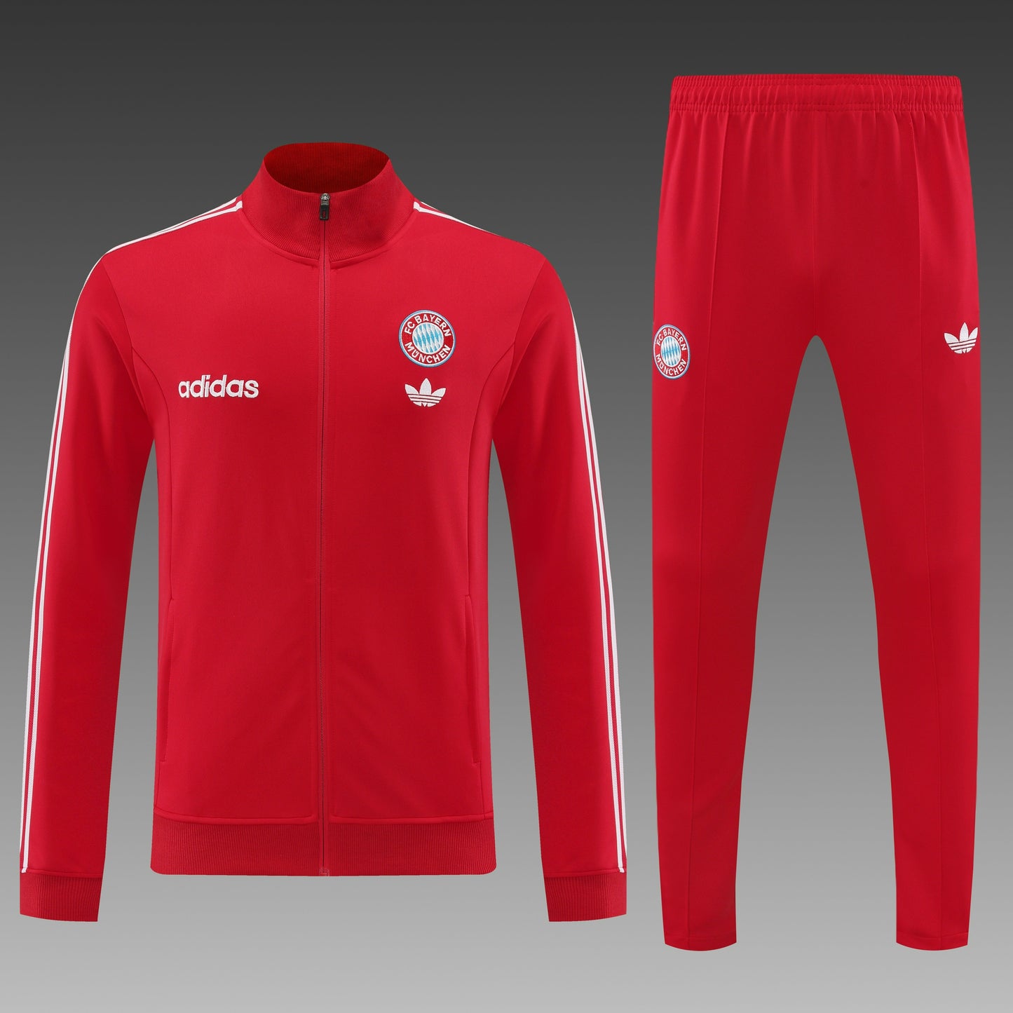 Conjunto Treino Bayer de Munich Vermelho 24/25