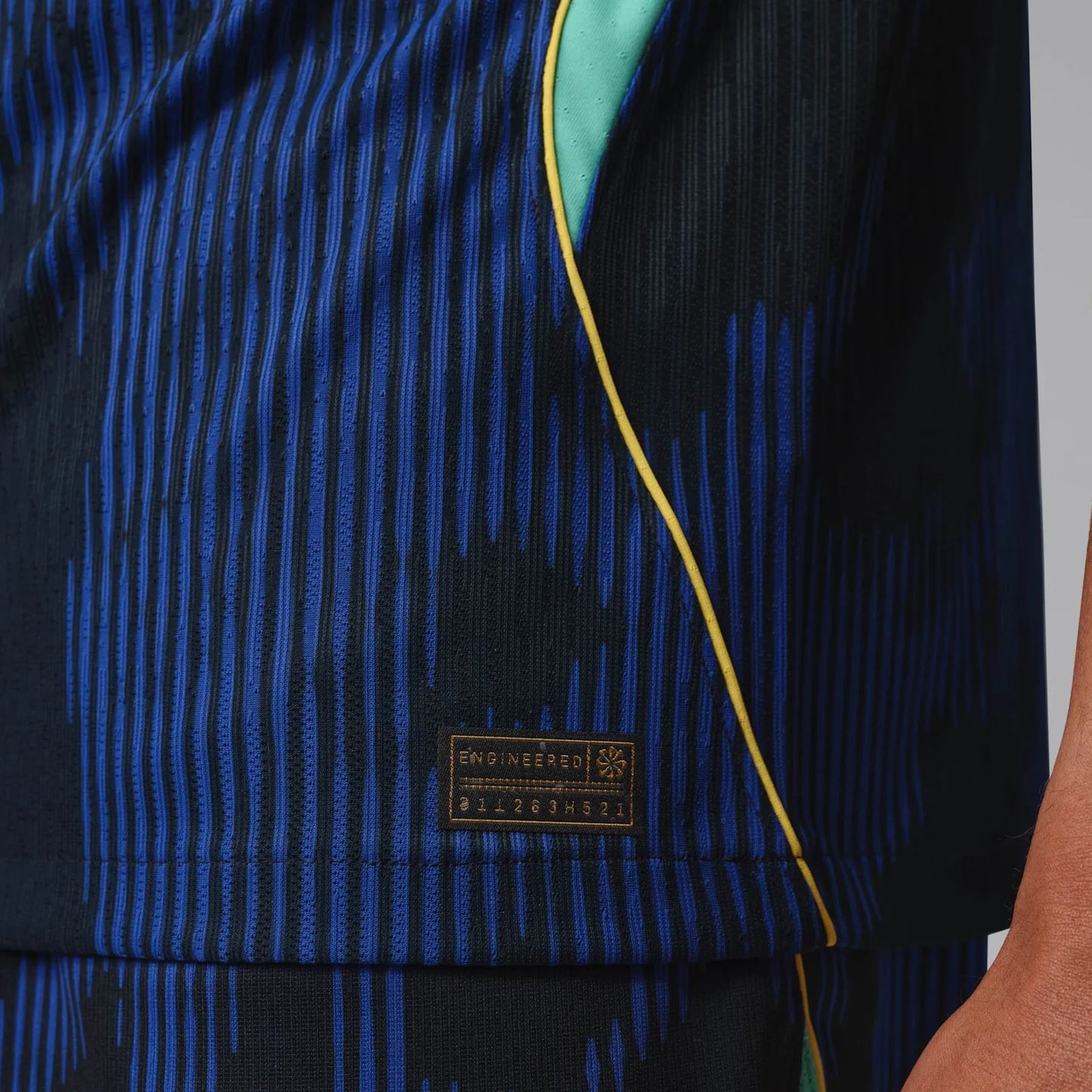 Camiseta Brasil Versión Jugador Segunda Equipación 2026