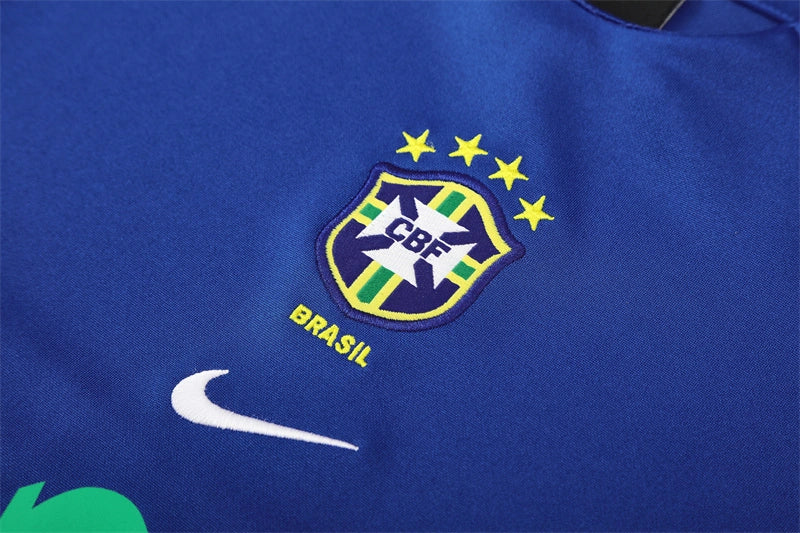 Brasil Manga Larga Entrenamiento suit 2002 Retro