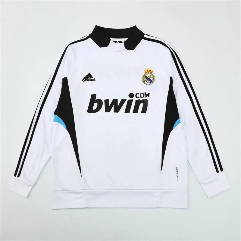 Real Madrid Manga Larga Entrenamiento suit 2008-09  Retro