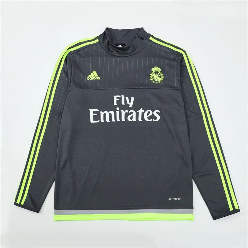 Real Madrid Manga Larga Entrenamiento suit 2015-16 Retro