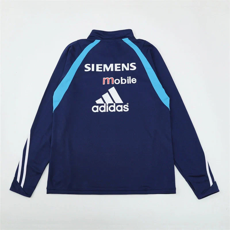 Real Madrid Manga Larga Entrenamiento suit 2003-04 Retro