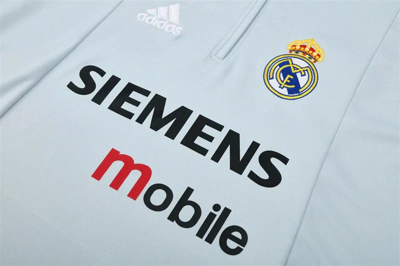 Real Madrid Manga Larga Entrenamiento suit 2004-05 Retro