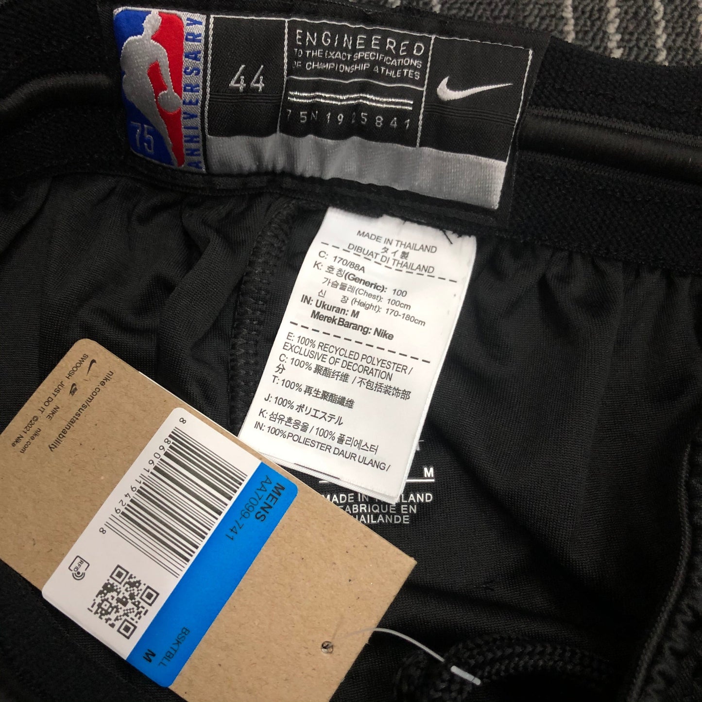 Short Brooklyn Nets Icon Edition Diamante 75th