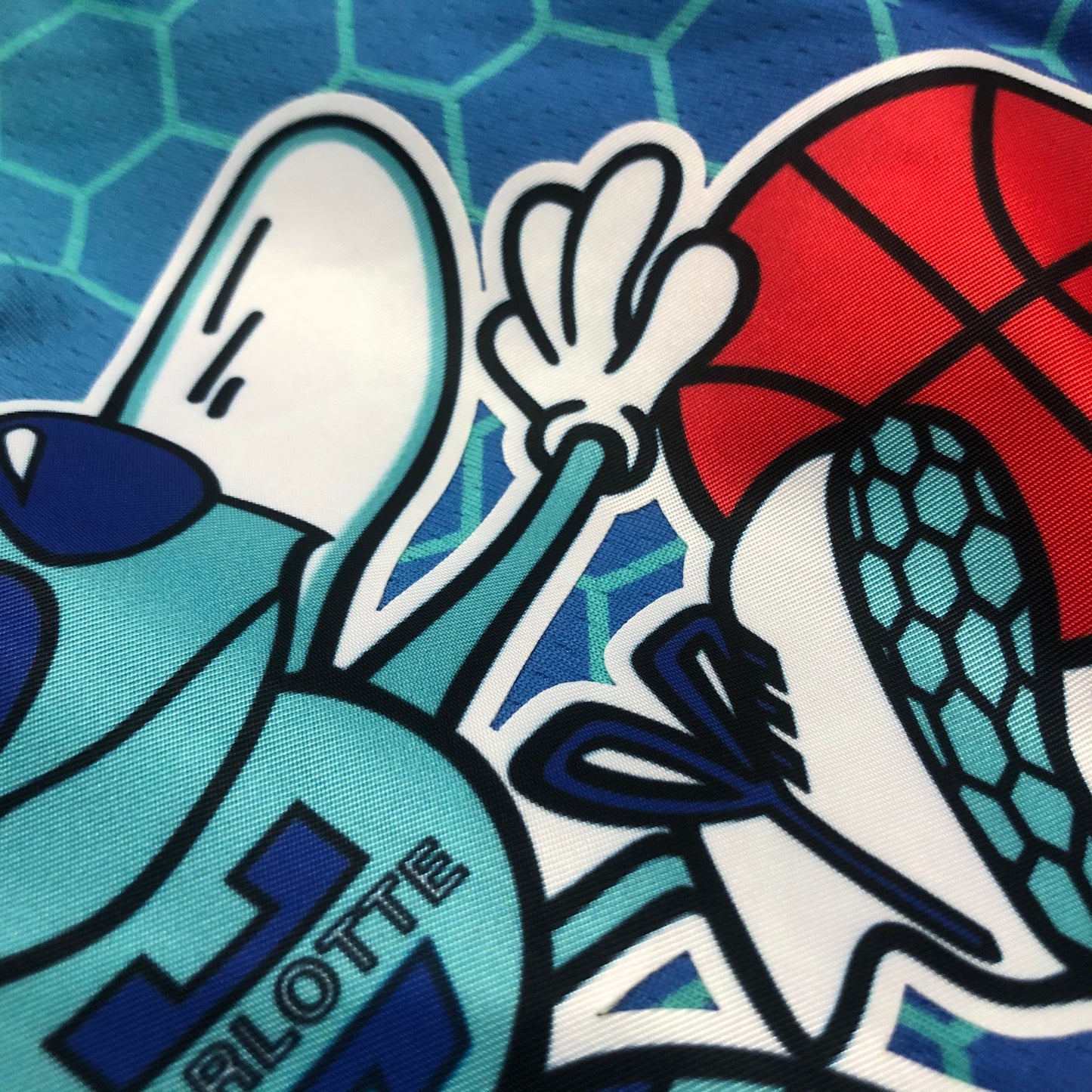 Short Charlotte Hornets City Edition Diamante 75th