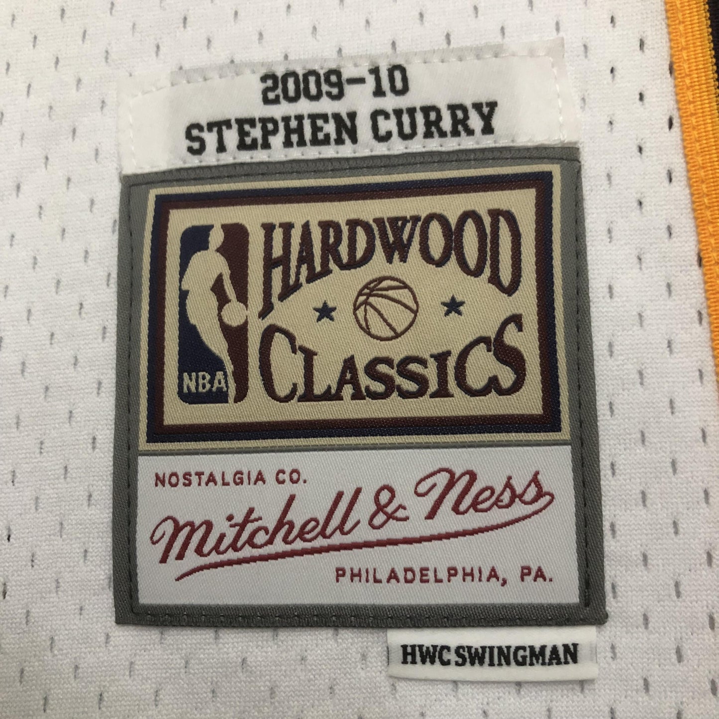 Regata Swingman Golden State Warriors Mitchell & Ness Hardwood Classics 2009/10