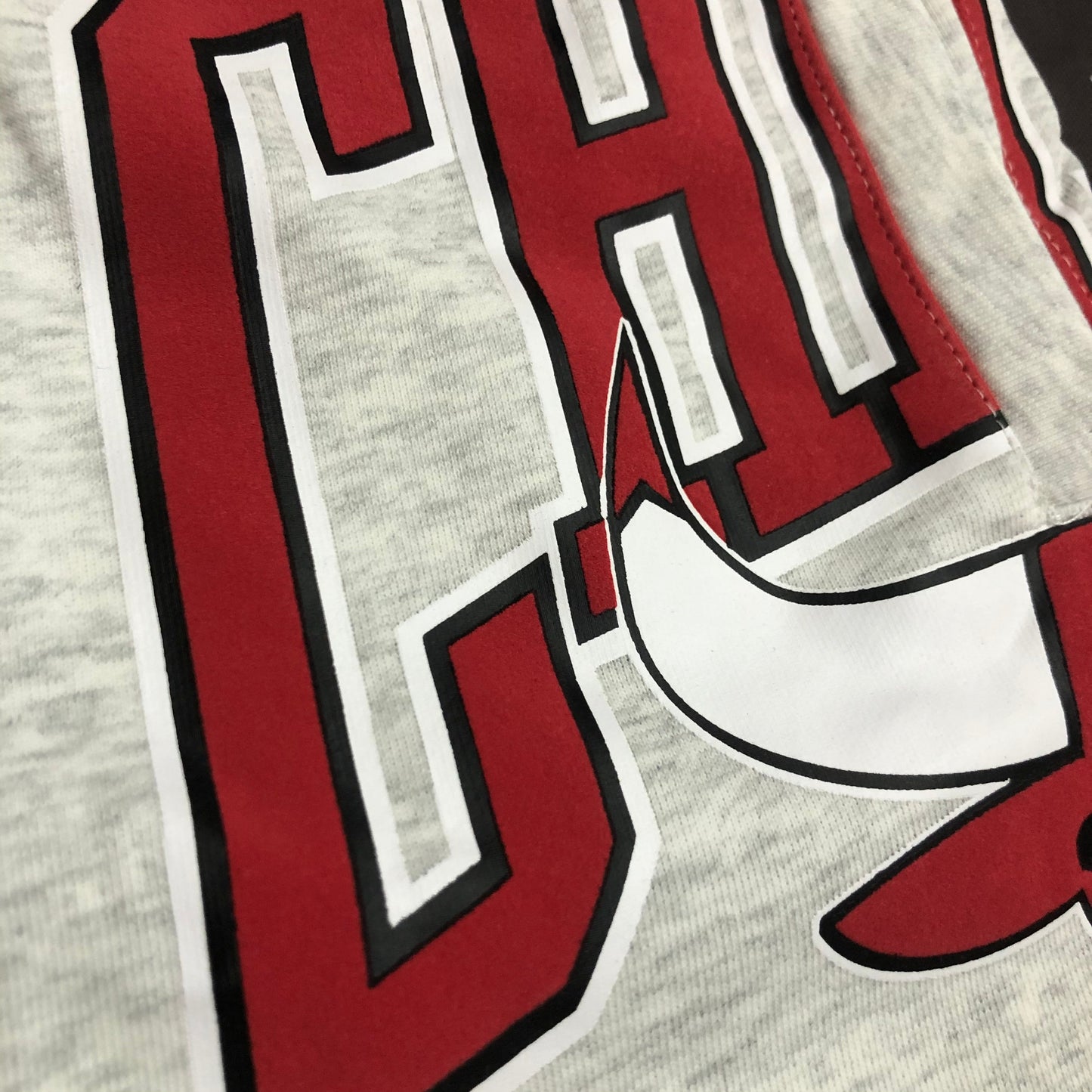 Short Casual Chicago Bulls Cinza