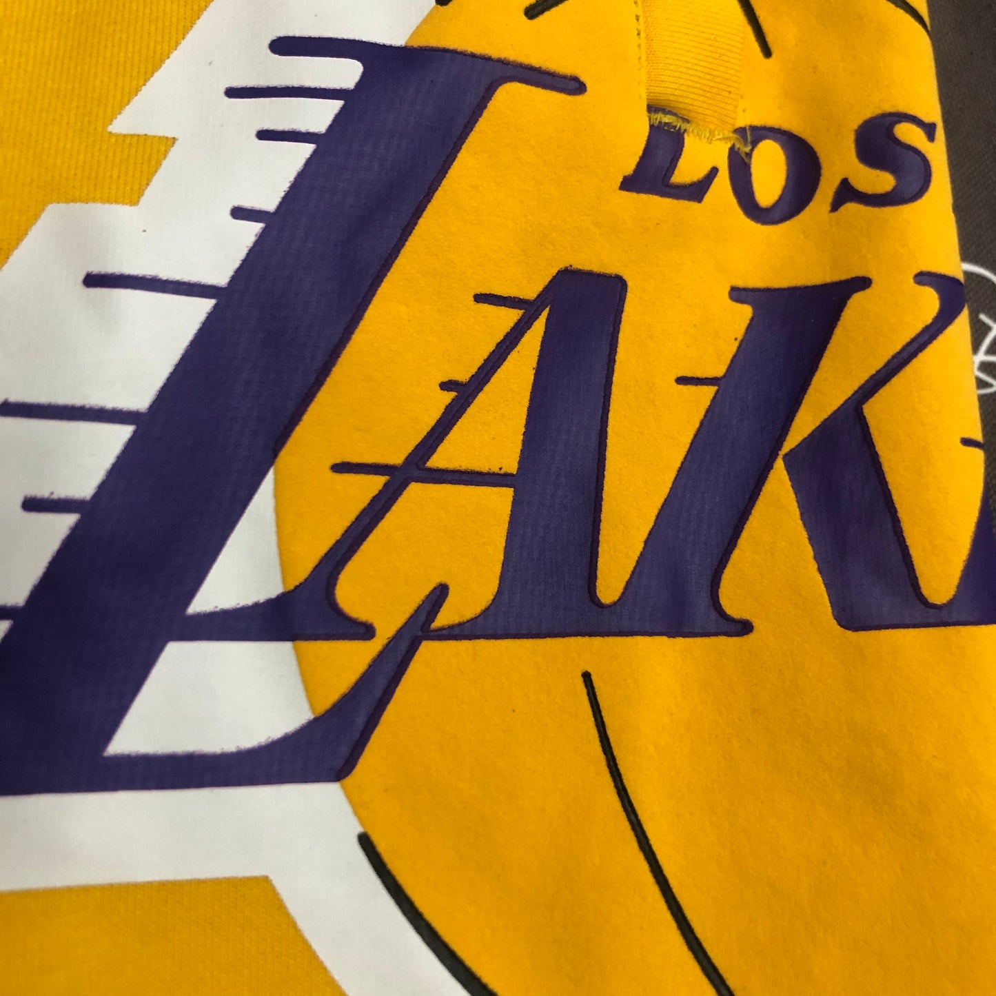 Short Casual Los Angeles Lakers Amarelo