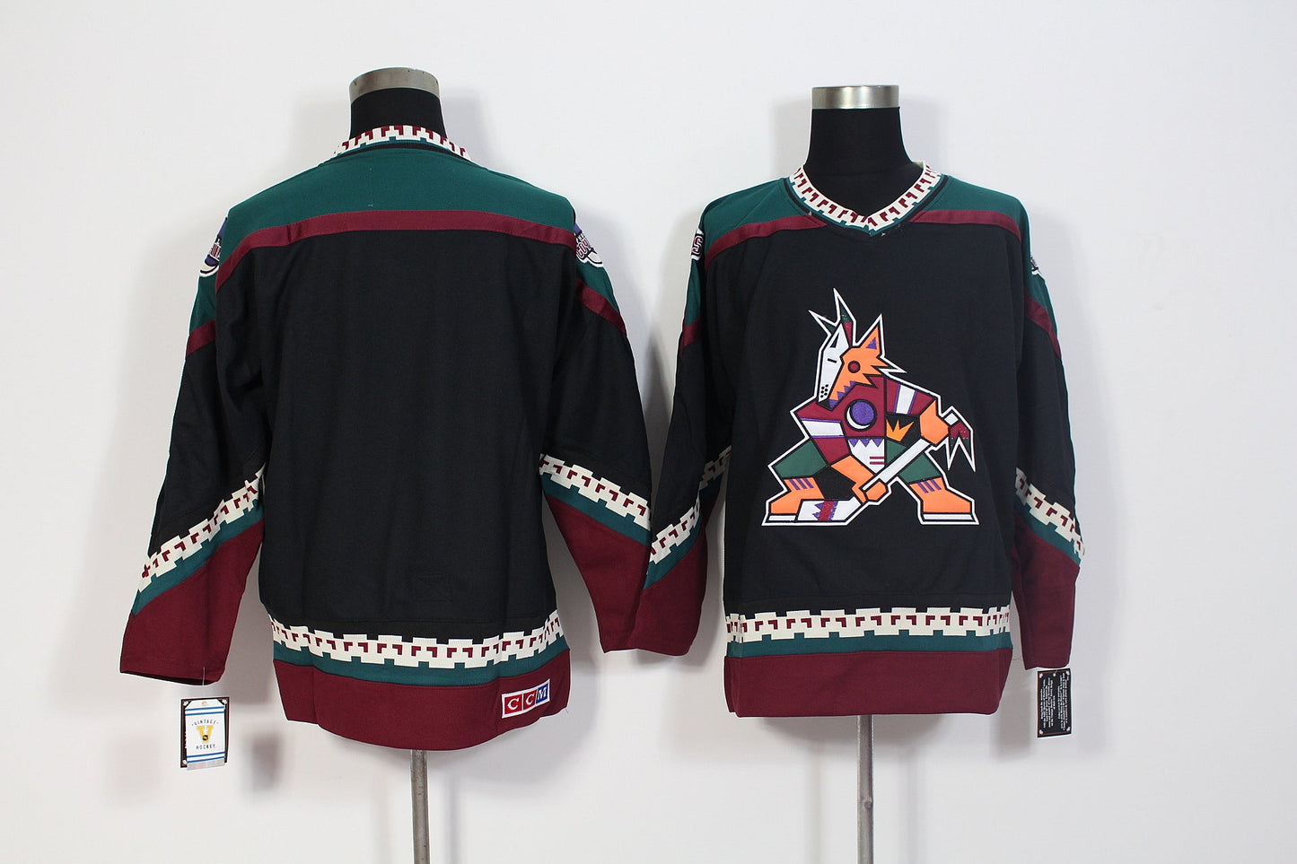 Jersey Arizona Coyotes Preta