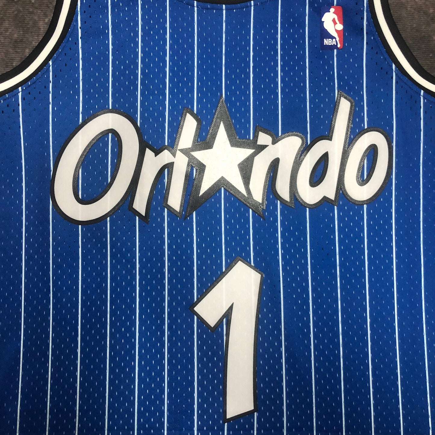 Regata Swingman Orlando Magic Mitchell & Ness Hardwood Classics 1994/95 Azul