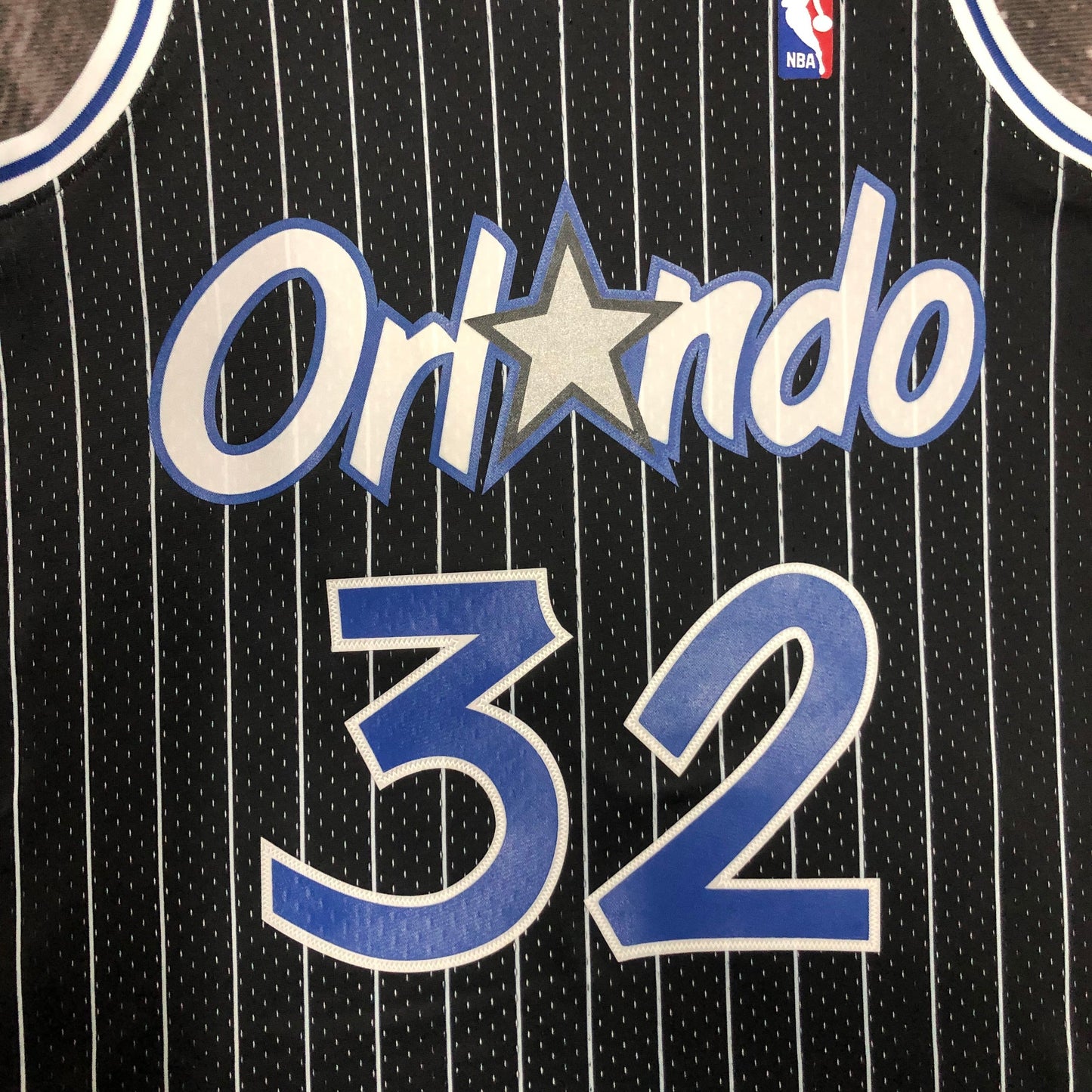 Regata Swingman Orlando Magic Mitchell & Ness Hardwood Classics 1994/95 Preta