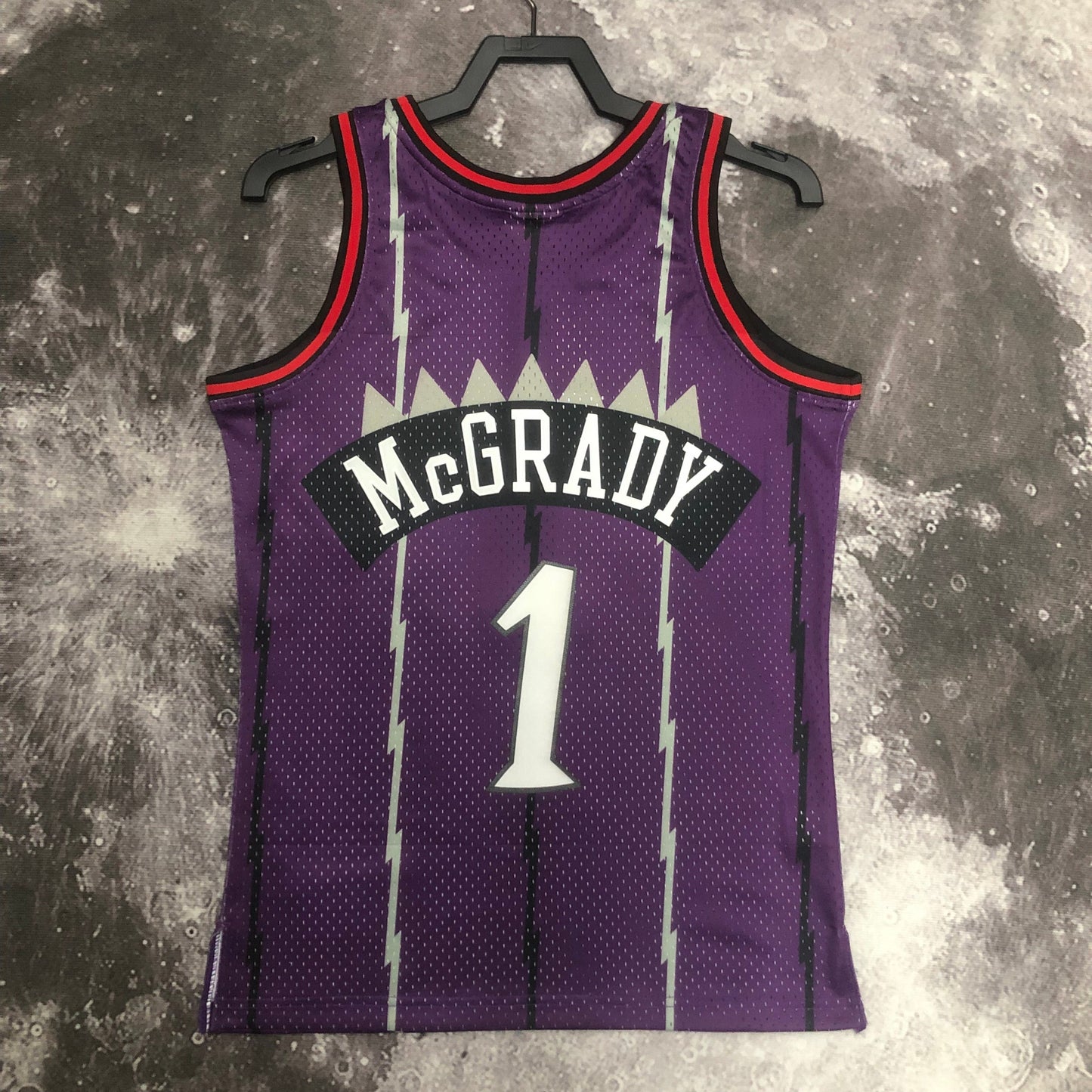 Regata Swingman Toronto Raptors Mitchell & Ness Hardwood Classics 1998/99 Roxa