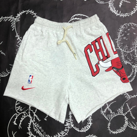 Short Casual Chicago Bulls Cinza