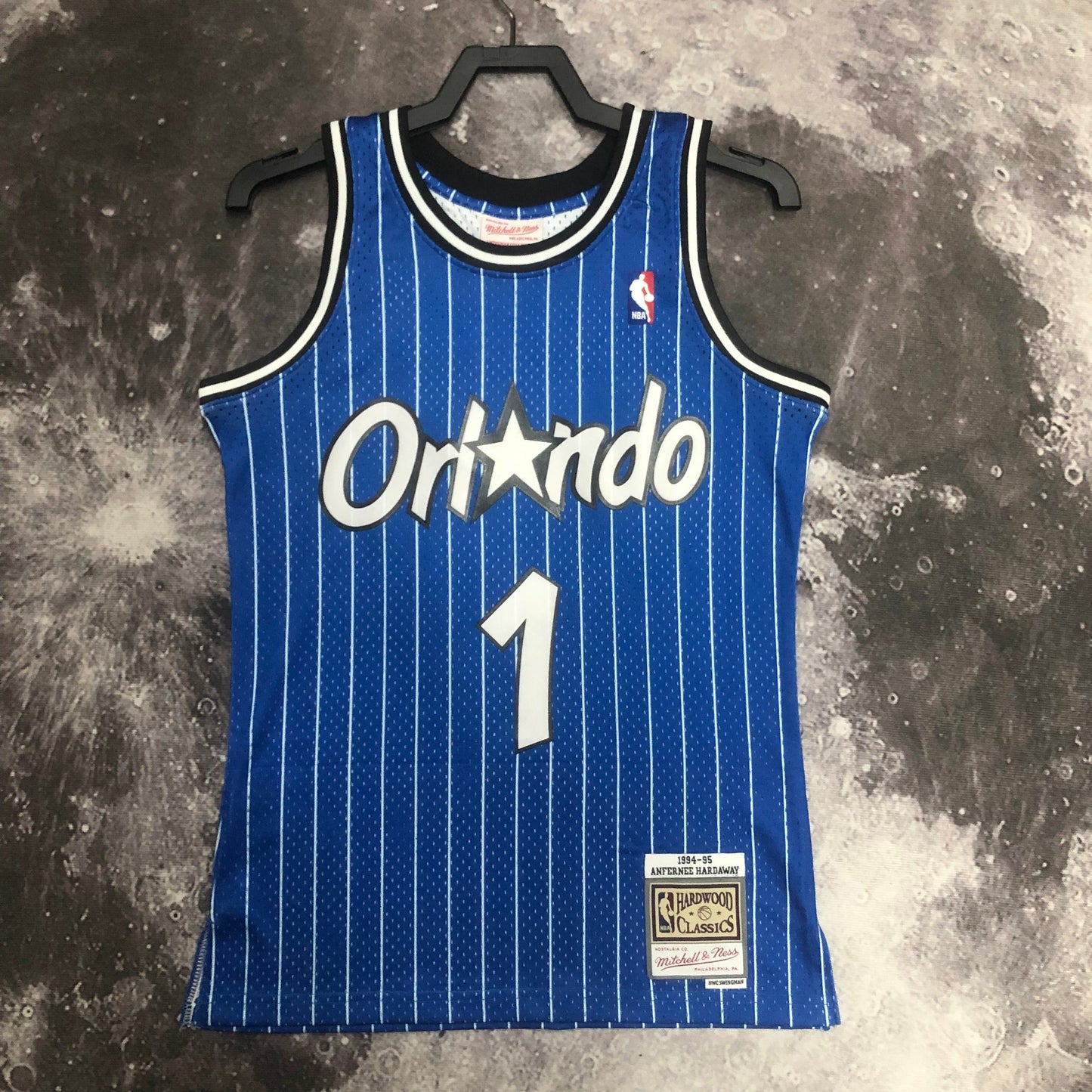 Regata Swingman Orlando Magic Mitchell & Ness Hardwood Classics 1994/95 Azul