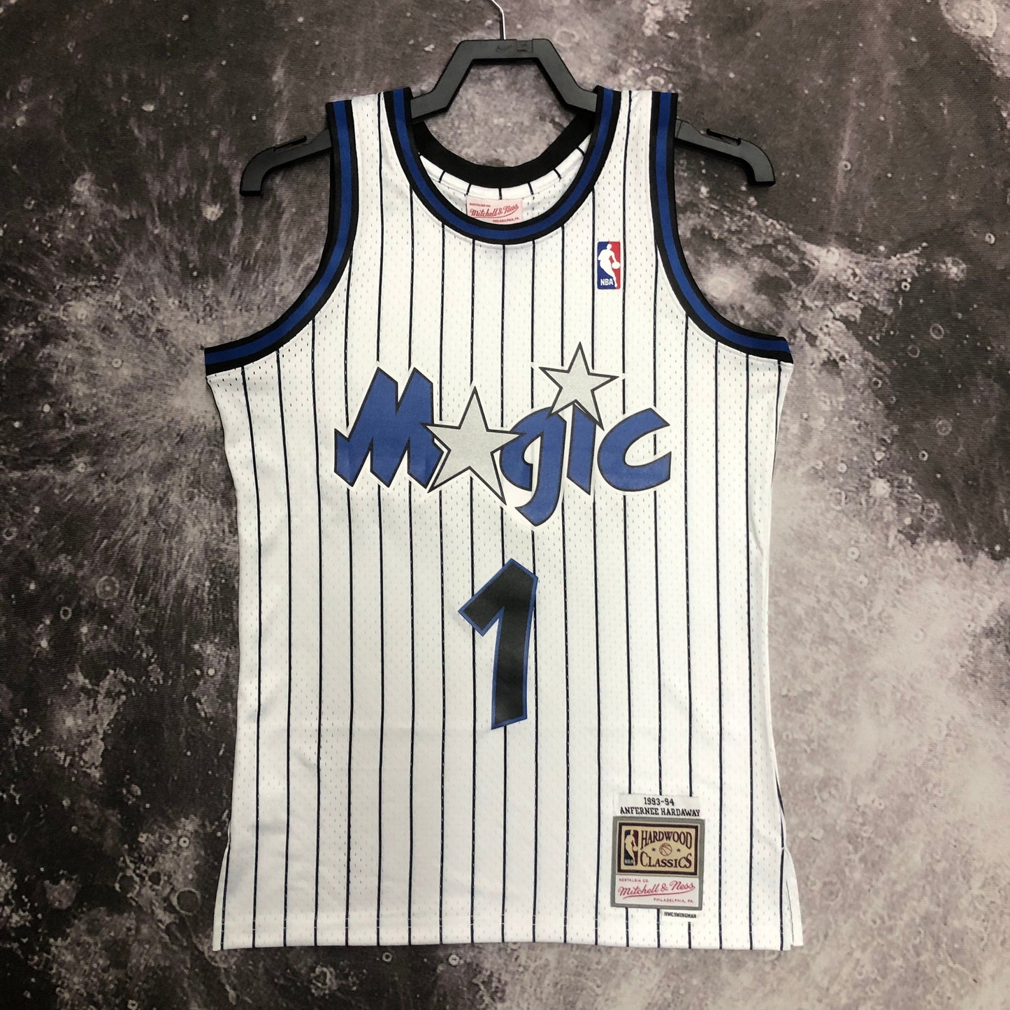Regata Swingman Orlando Magic Mitchell & Ness Hardwood Classics 1993/94 Branca
