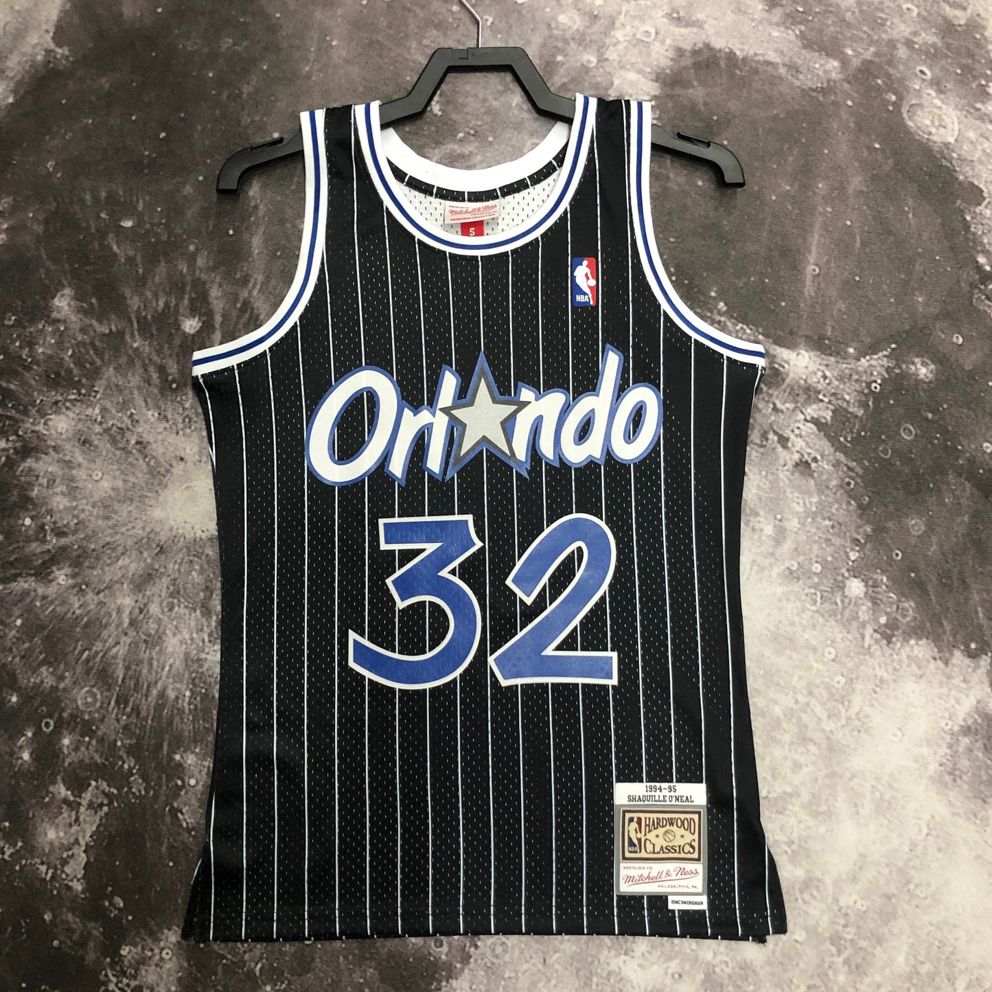 Regata Swingman Orlando Magic Mitchell & Ness Hardwood Classics 1994/95 Preta
